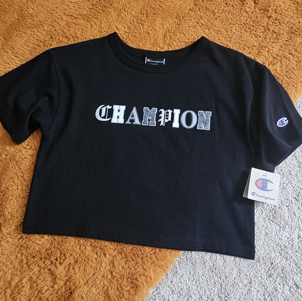 SOLD LOT Champion Cropped Tee New NWT Size XS/ Small